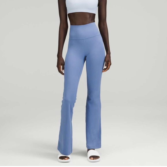 lululemon athletica Pants - NWOT Lululemon Groove Super-High-Rise Flared Pant *Nulu in Waterdrop wide leg